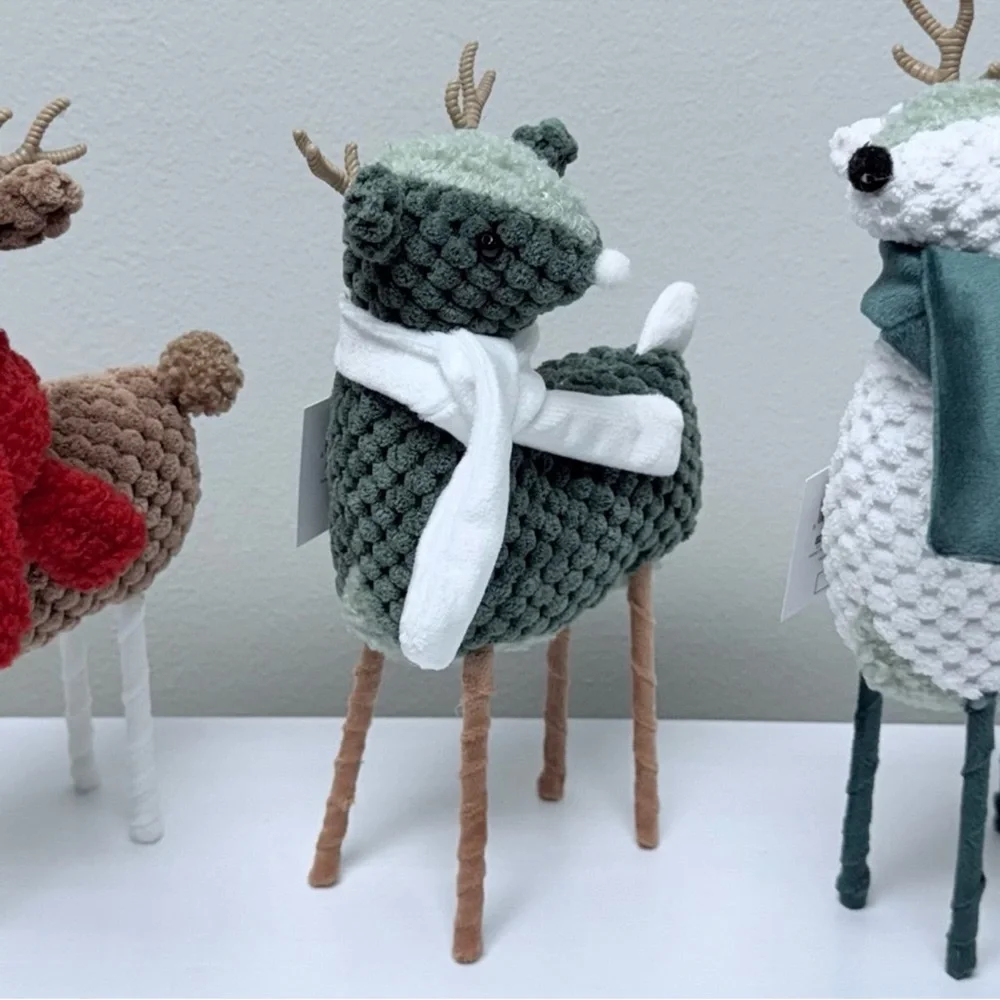 NEW Release Target Bullseye Playground Winter 2025 Reindeer Plush Figurines